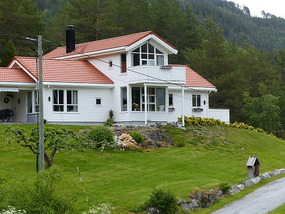 Typical fjord house
