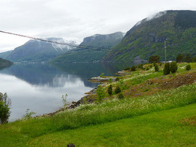 view along fjord