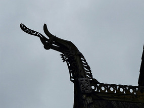 Dragon detail