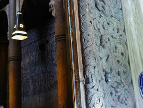 Carving detail