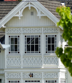 Detail of lovely house