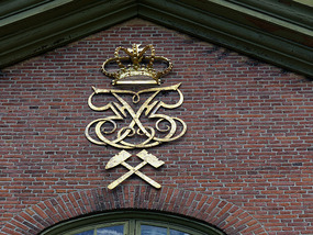Outside church