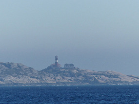 lighthouse on island