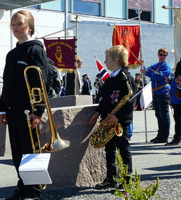 Young bandsmen