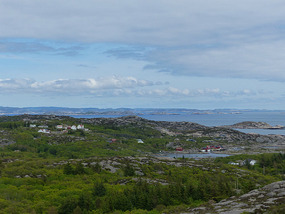 View from rocks