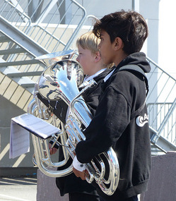 Young bandsmen