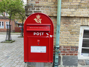 danish postbox