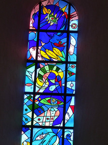 Ribe stained glass
