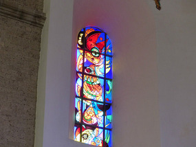Ribe stained glass