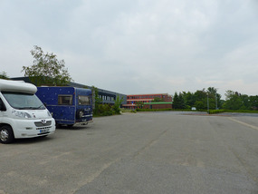 Aire at Bredstedt with hippy wagon