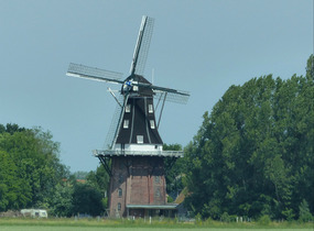 Real Dutch windmill