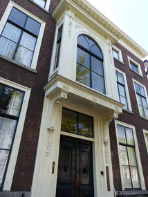 Window overlooking Oude Delft canal