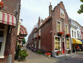 Well cared for houses-Delft
