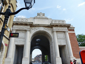 Menin Gate from town side