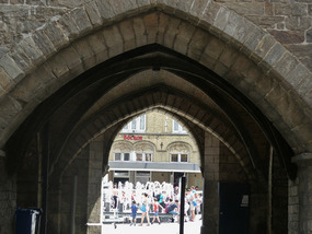 View under Cloth Hall