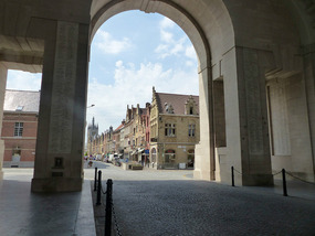 Ypres from Menin Gate