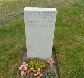One of 4 german graves
