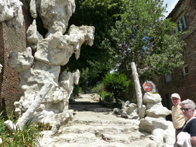 Concrete rocks