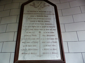 Foch memorial