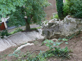 Concrete rocks