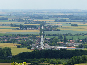 Main road from viewpoint