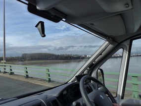 Crossing the Dordogne