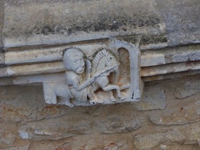On a mediaeval house - Couhe