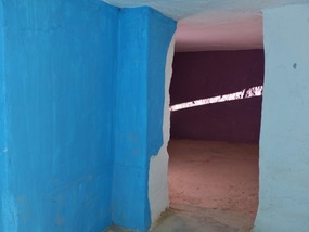 50's/60's paint colours in cave house