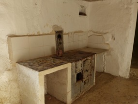 Cave house interior