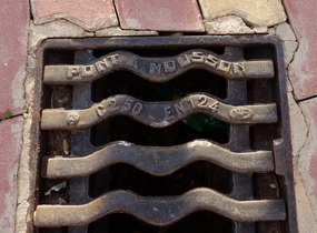Grating from Pont a Mousson