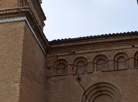 serious cracks in church walls