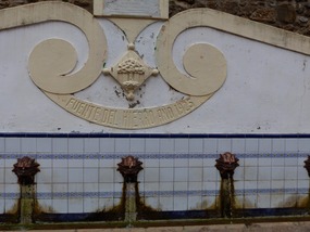 Close up of fountain