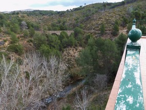 Viewpoint in village