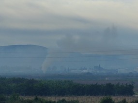 Low lying pollution, from smoke