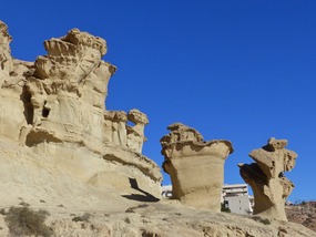 Bolnuevo rocks-we climbed up to top!