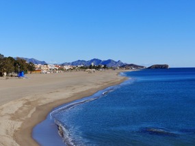 Looking towards Puerto de Mazarron