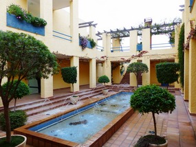 Toilet block -playa de Mazarron camping