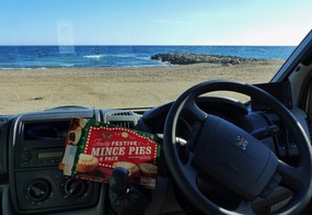 Afternoon tea at the beach!!