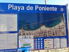 Blue flag beaches - Aguilas