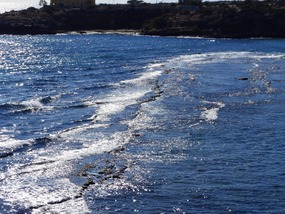 Reef across the bay