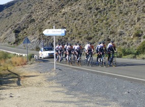 here comes the peloton