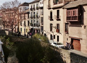 Old part by river- Granada
