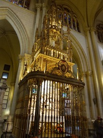 Ornate tomb