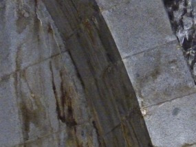 water damage- basilica