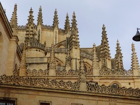 Back of cathedral-Segovia