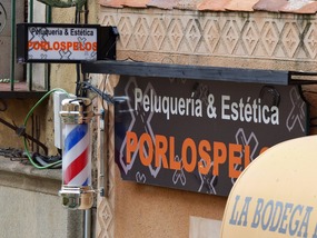 Barber's shop- with pole
