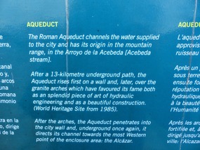 Info re Aqueduct