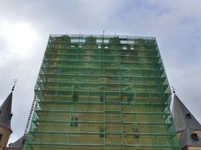 main part of Alcazar still being restored