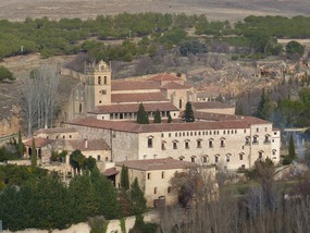 Monastery below walls