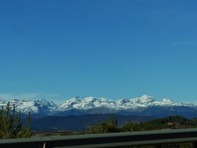 From road after Jaca